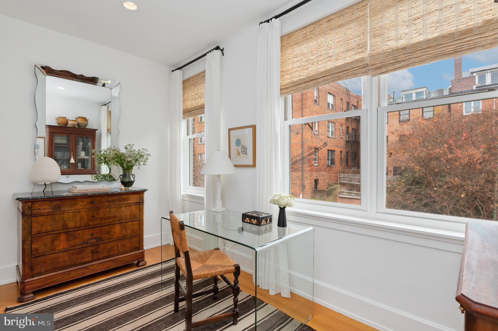 2516 Q Street Northwest, Unit E201 Washington, DC 20007 - Photo 10 of 15 Sunlit Den