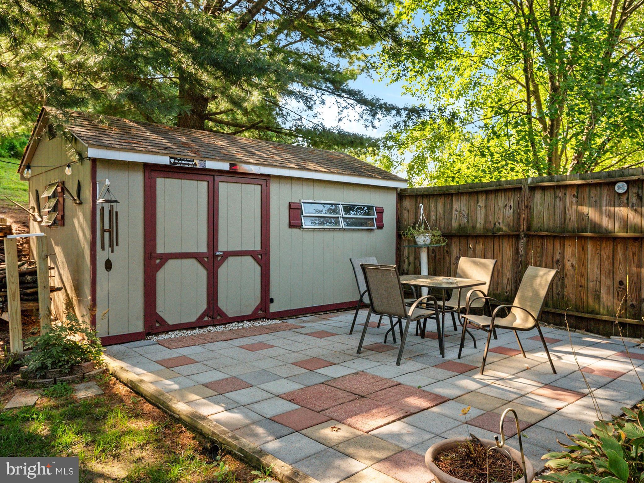 4333 Declaration Circle Belcamp, MD 21017 - Photo 35 of 37 a backyard of a house with table and chairs
