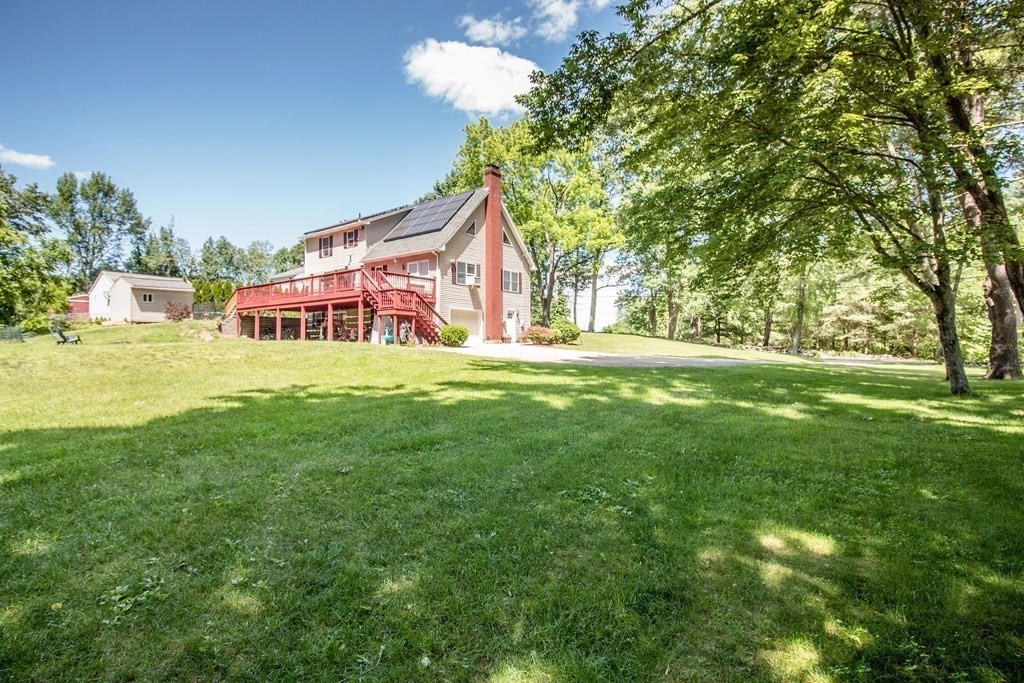 72 Bond Road Charlton, MA 01507 - Photo 33 of 36 a view of a house with a big yard