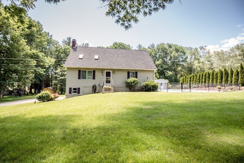 72 Bond Road Charlton, MA 01507 - Photo 36 of 36 a front view of a house with a yard