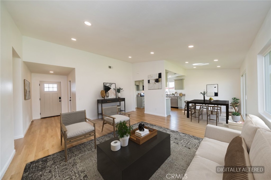 818 Terrace Road San Bernardino, CA 92410 - Photo 5 of 44 a living room with furniture and view of kitchen