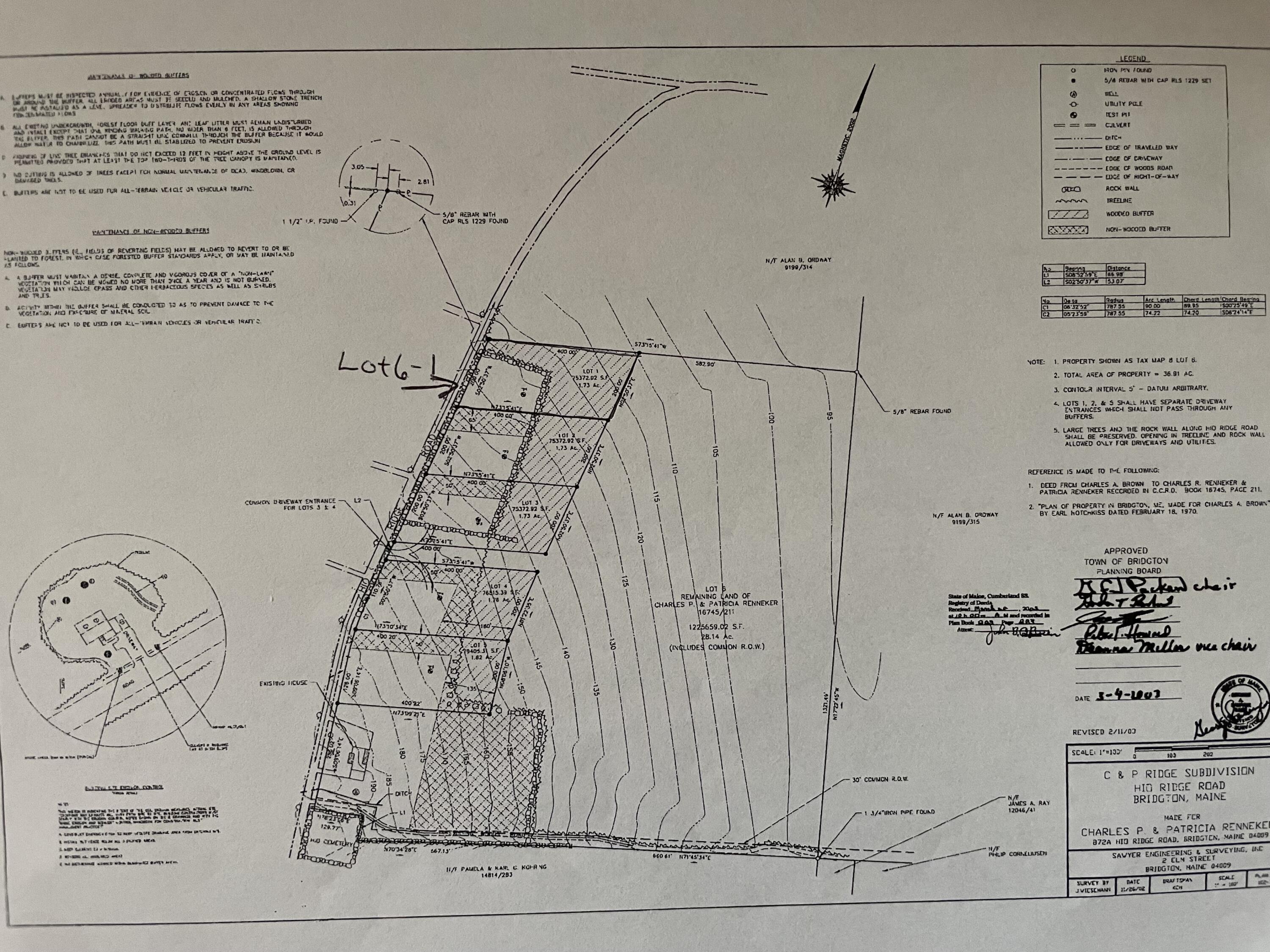M8-l6-1 Hio Ridge Road Bridgton, ME 04009 - Photo 1 of 1 Survey