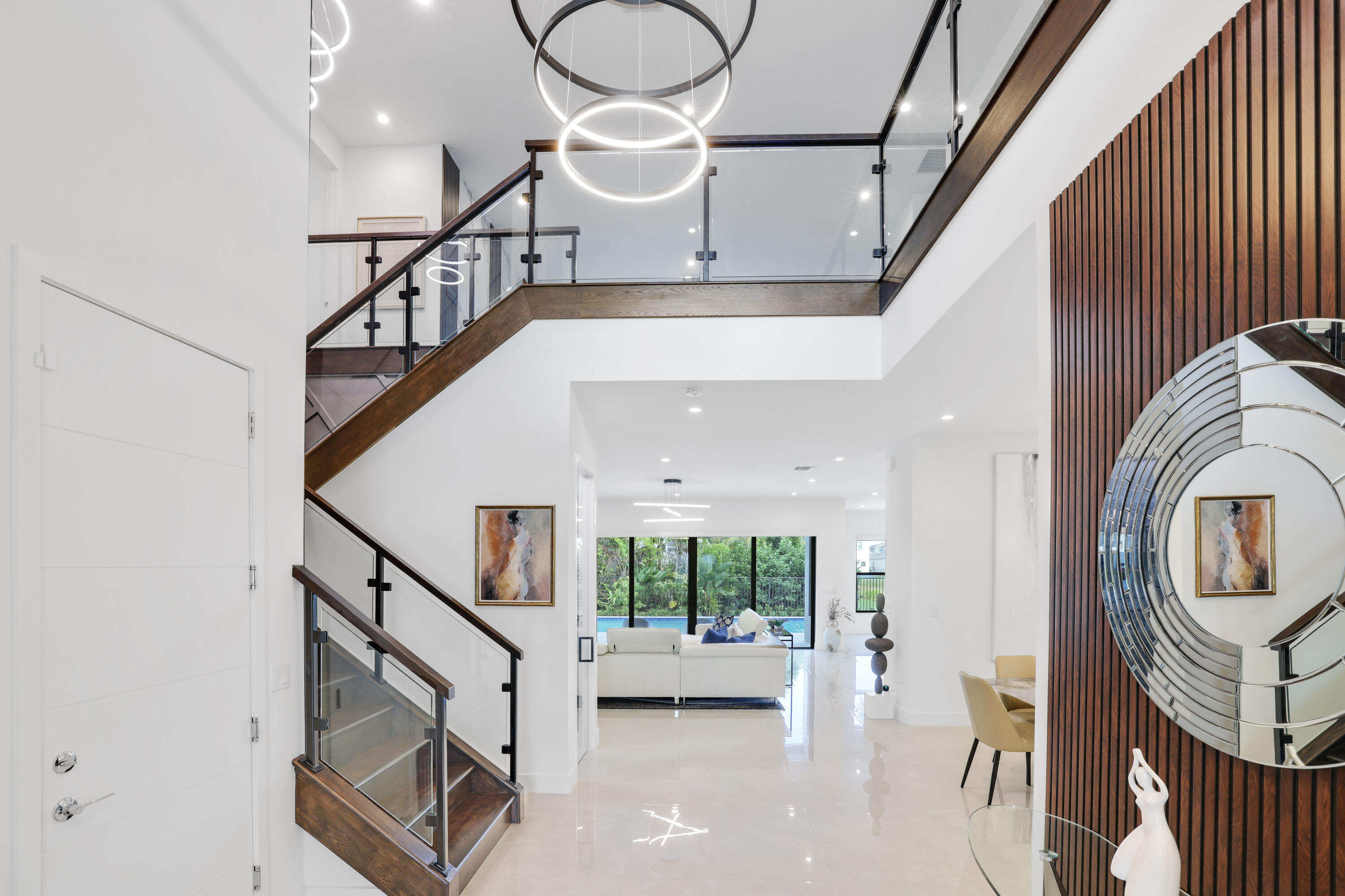 17052 Rainbow Fls Trail Boca Raton, FL 33496 - Photo 11 of 96 a view of entryway and hall