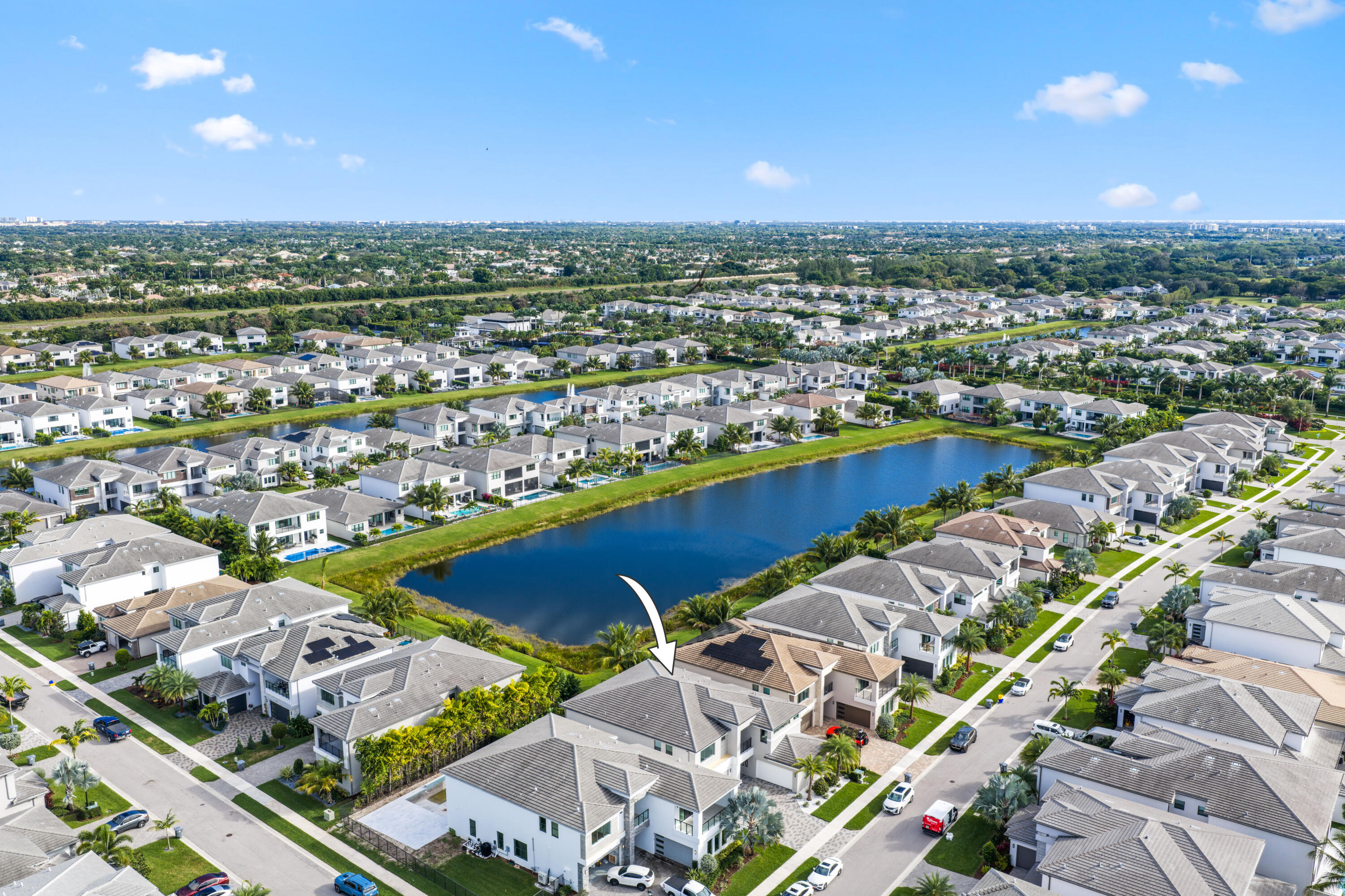 17052 Rainbow Fls Trail Boca Raton, FL 33496 - Photo 92 of 96 an aerial view of a city