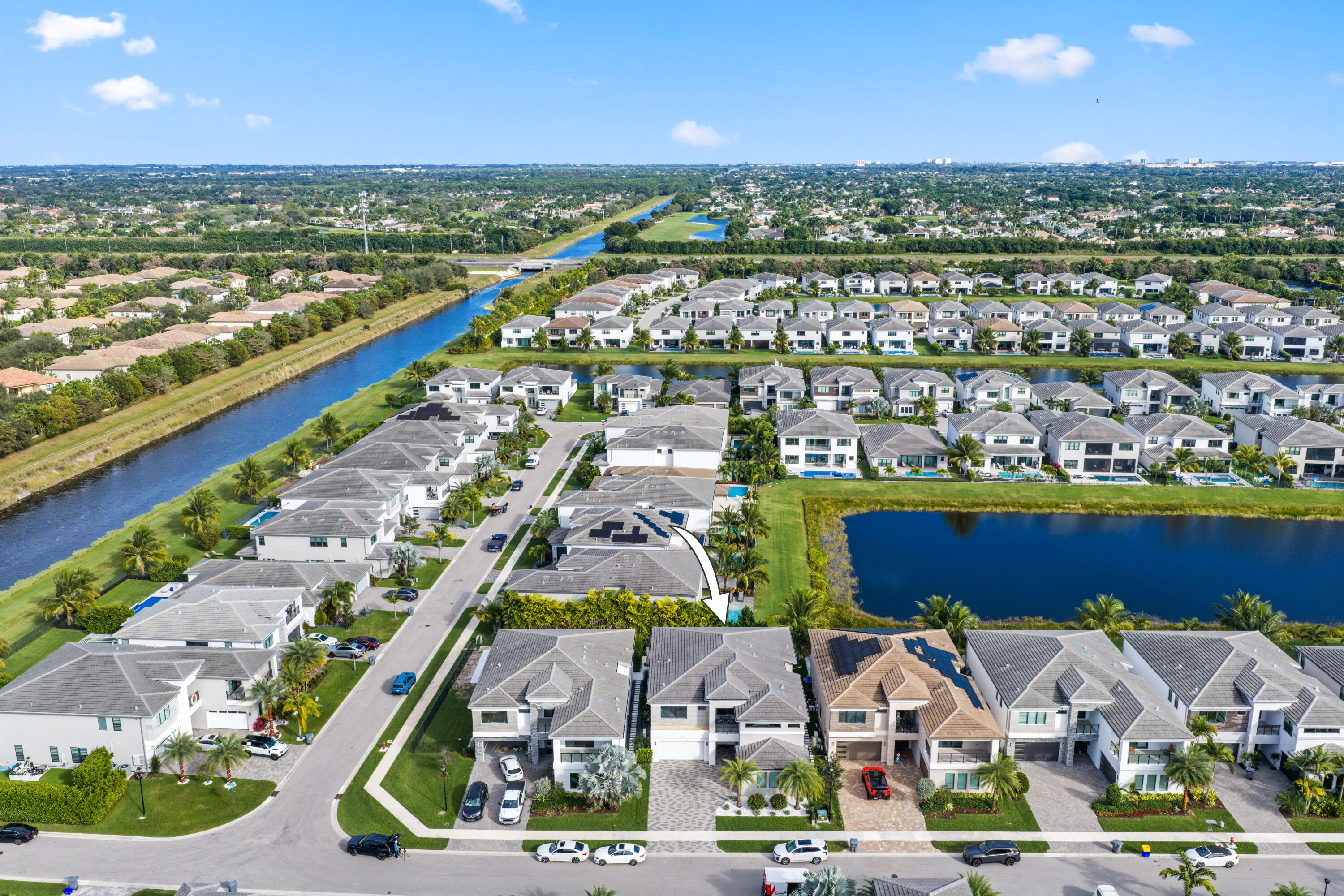 17052 Rainbow Fls Trail Boca Raton, FL 33496 - Photo 94 of 96 a view of a city with an ocean
