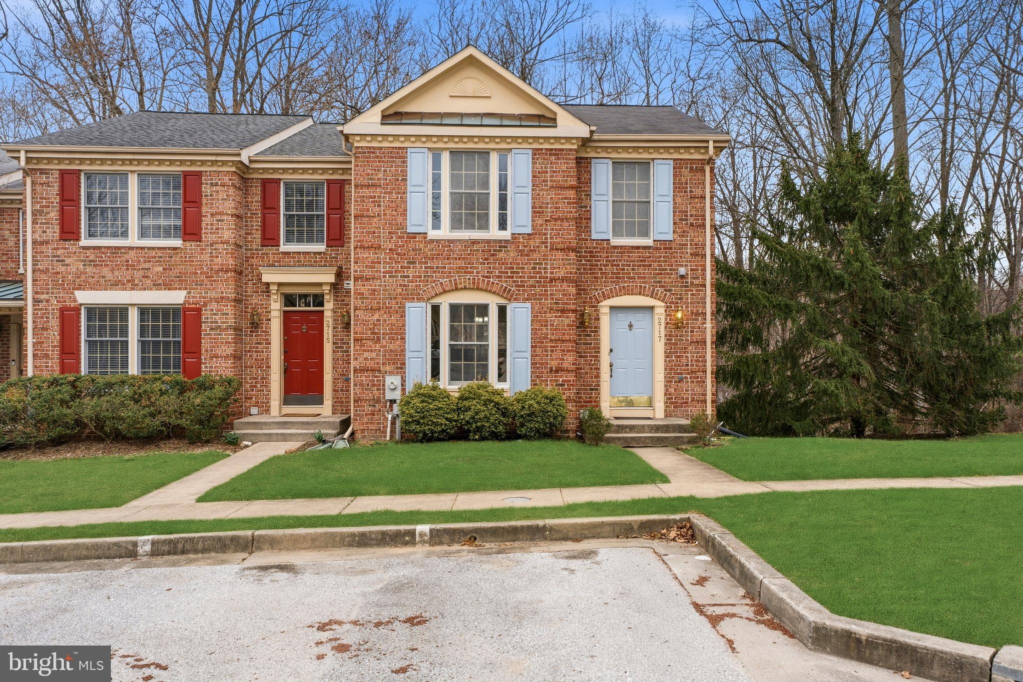 2717 Quarry Heights Way Baltimore, MD 21209 - Photo 2 of 58 a front view of a house with a yard