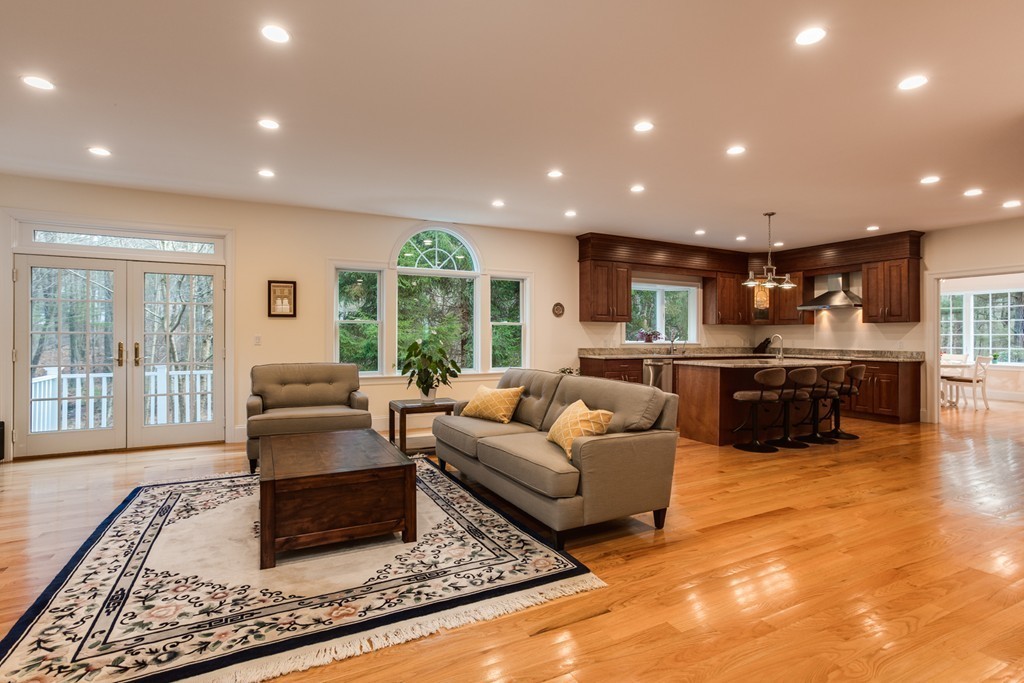 146 Pine Street Dover, MA 02030 - Photo 7 of 30 a living room with furniture and a large window