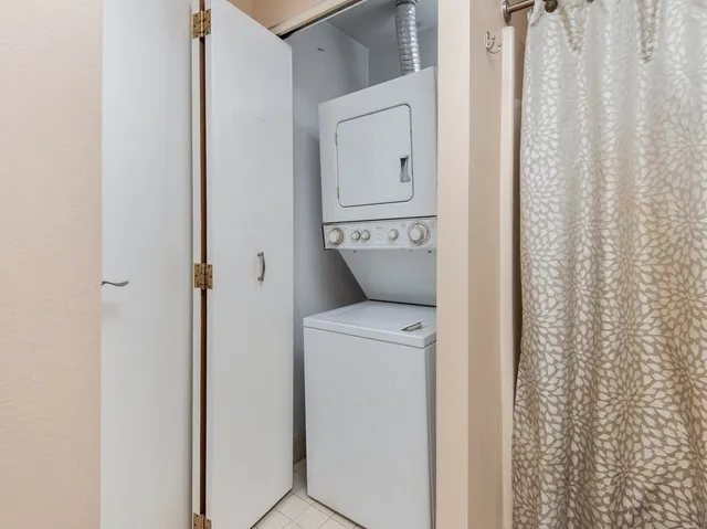 a balcony with outdoor view