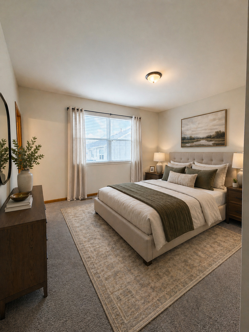 1534 Cadillac Circle Romeoville, IL 60446 - Photo 10 of 25 a bedroom with a bed and window