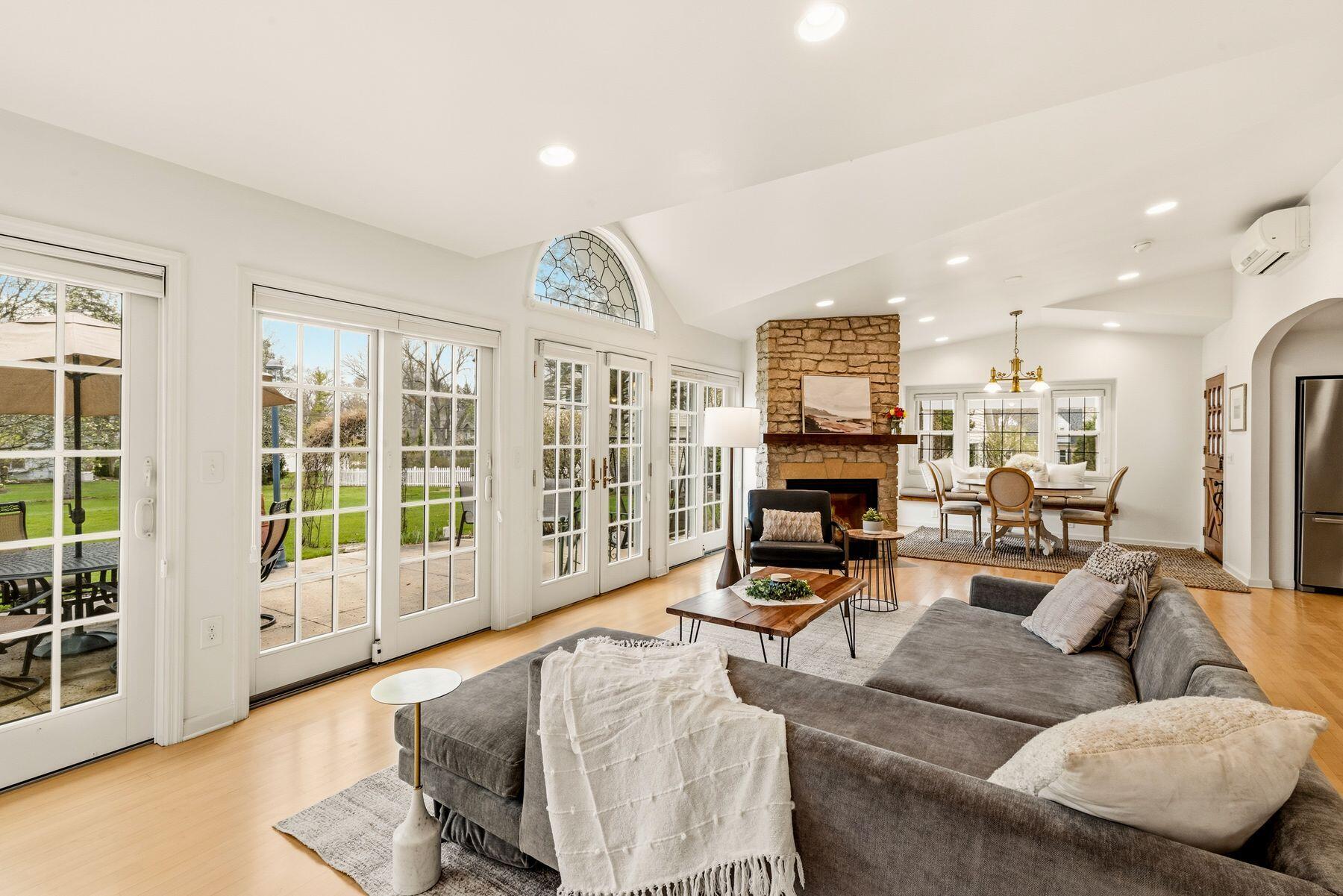 1350 Blue Ridge Boulevard Elm Grove, WI 53122 - Photo 13 of 35 French Doors Lead to Private Yard