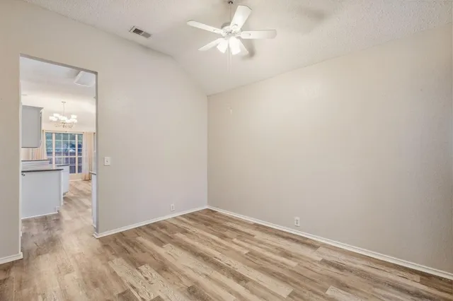 wooden floor in an empty room