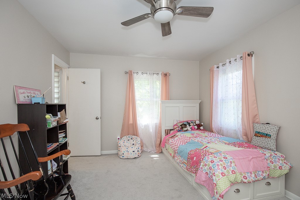 21825 Rye Road Beachwood, OH 44122 - Photo 22 of 35 Carpeted bedroom featuring ceiling fan