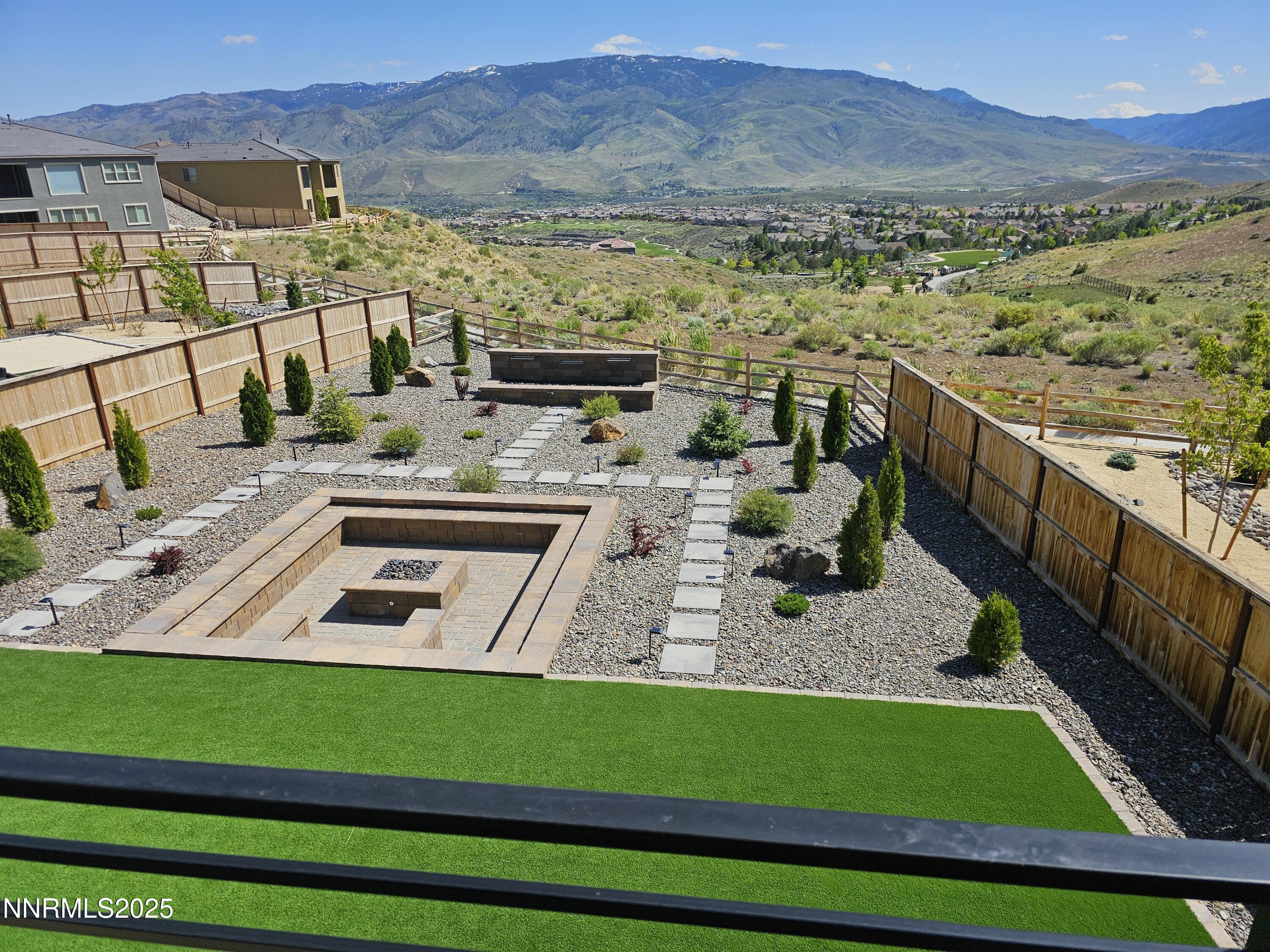 9110 Wild Skies Way Reno, NV 89523 - Photo 4 of 46 a view of a balcony with mountain view