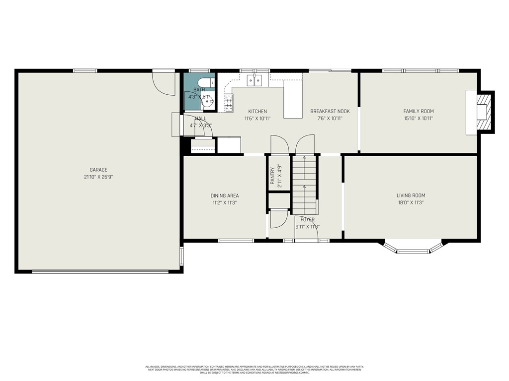 10 High Point Drive Parma, NY 14559 - Photo 27 of 28 1st floor layout