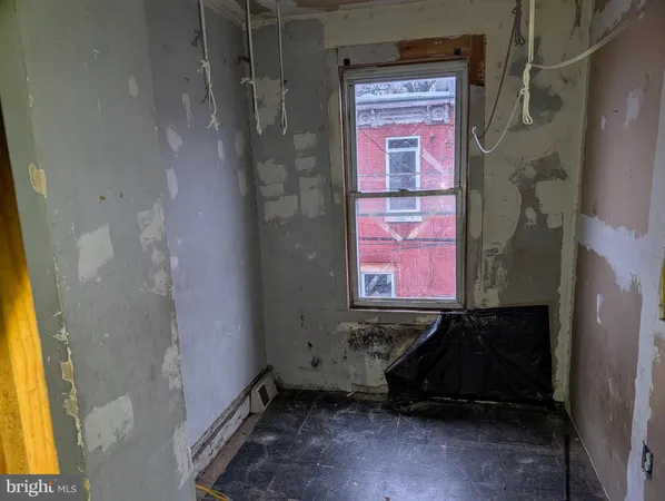 a room with a window