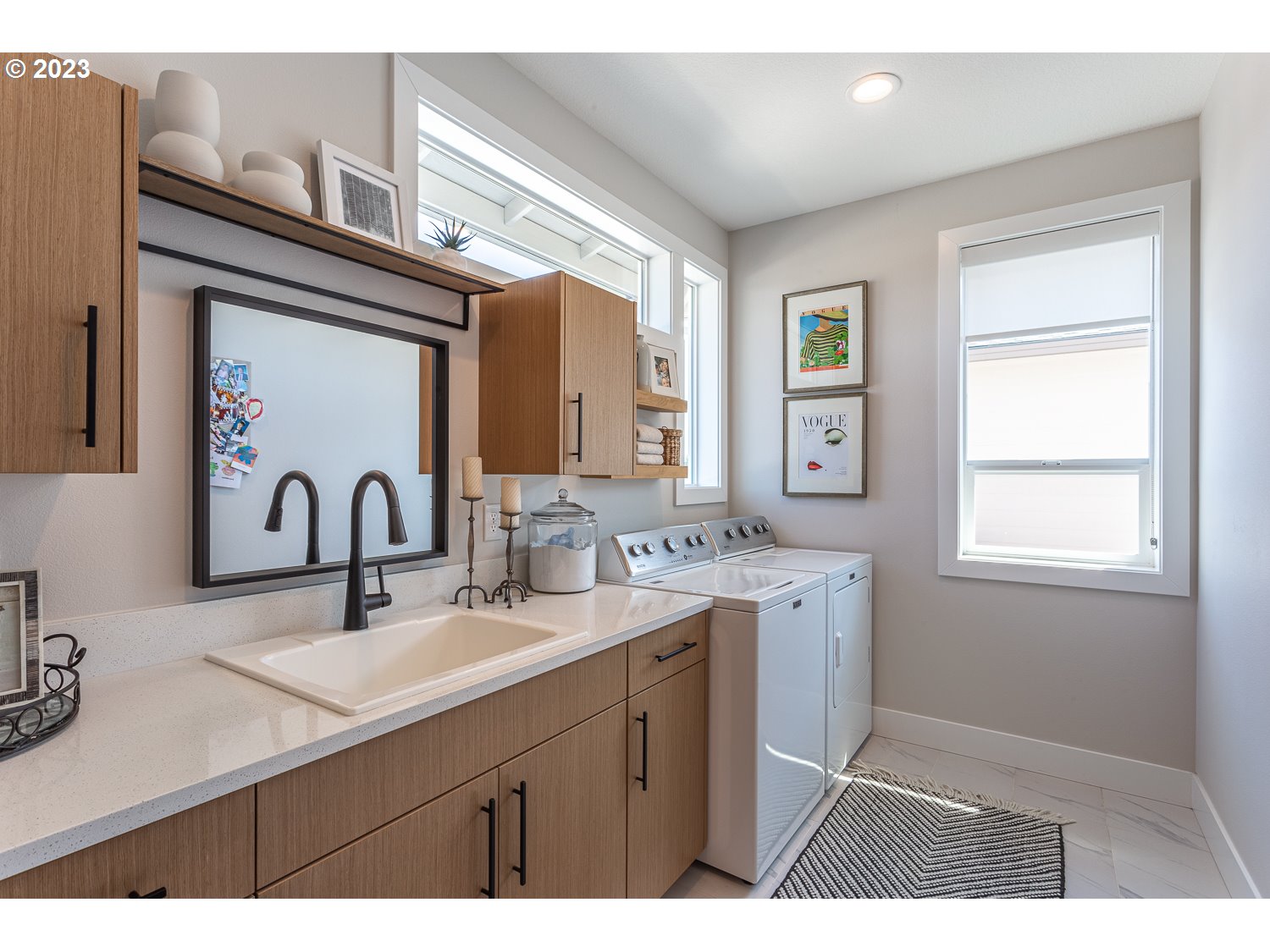 2000 Northwest 33rd Way Camas, WA 98607 - Photo 42 of 48 a bathroom with a sink and a mirror