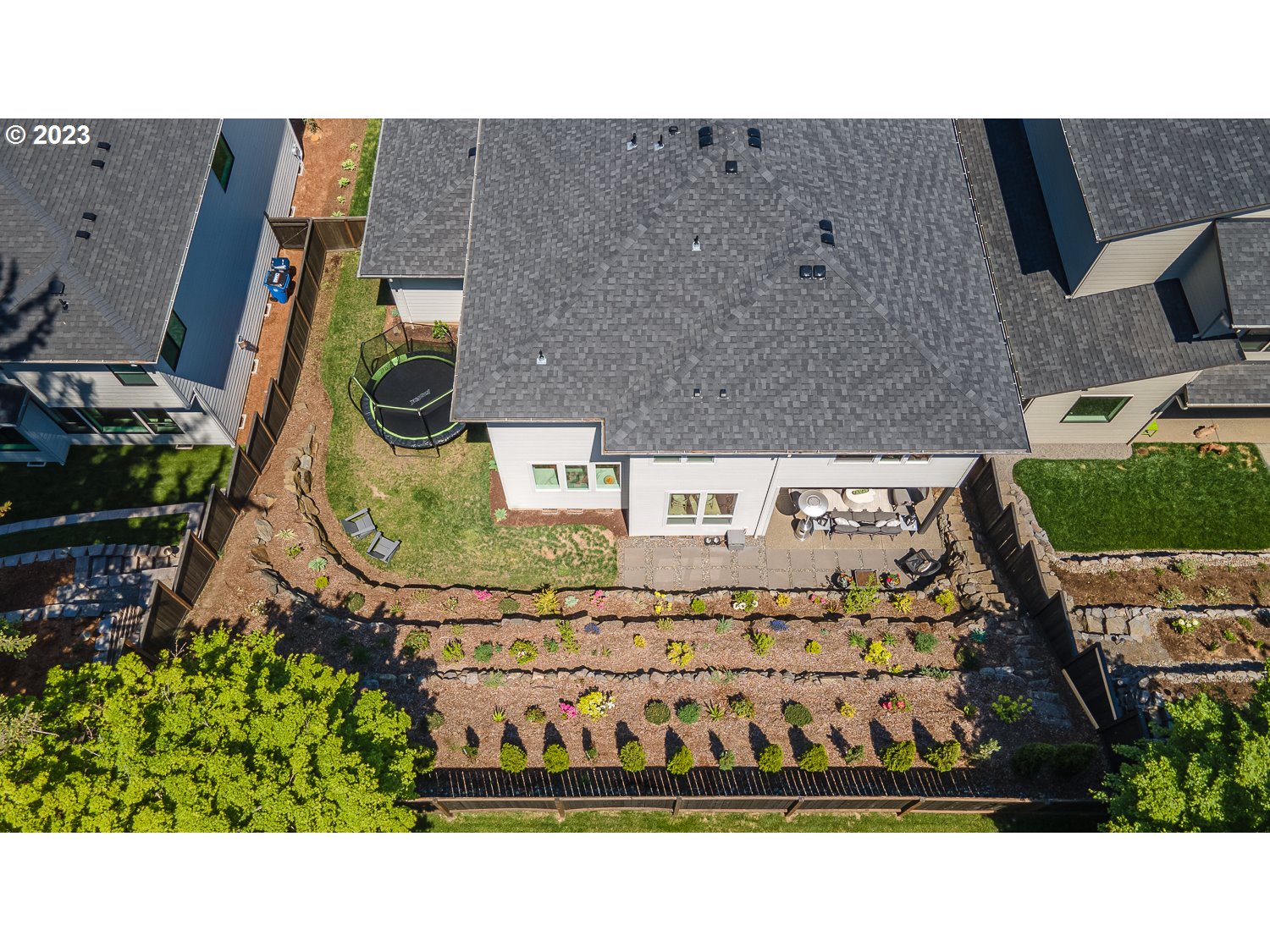 2000 Northwest 33rd Way Camas, WA 98607 - Photo 47 of 48 an aerial view of a house with a garden