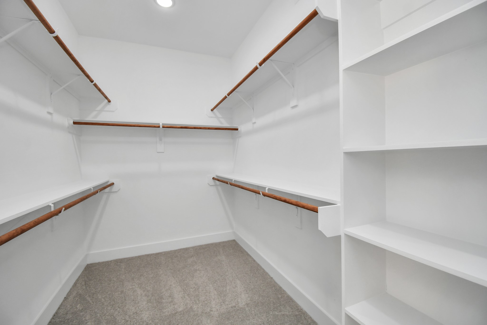 8109 Hamlet Street Houston, TX 77078 - Photo 47 of 50 a view of an empty walk in closet