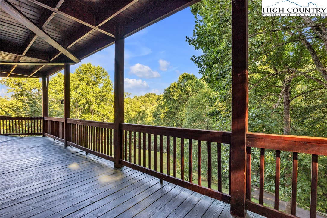 98 New Ridge Lane Piney Creek, NC 28663 - Photo 36 of 50 a view of a porch