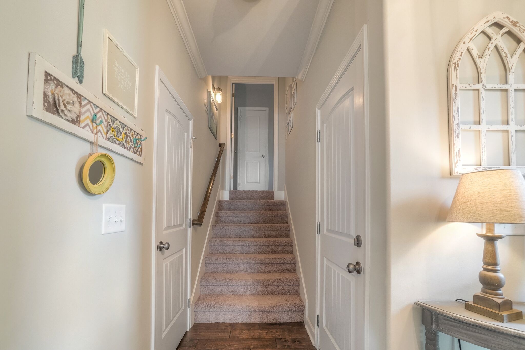 1057 Golf View Way Spring Hill, TN 37174 - Photo 23 of 29 a view of a hallway with wooden floor and entryway