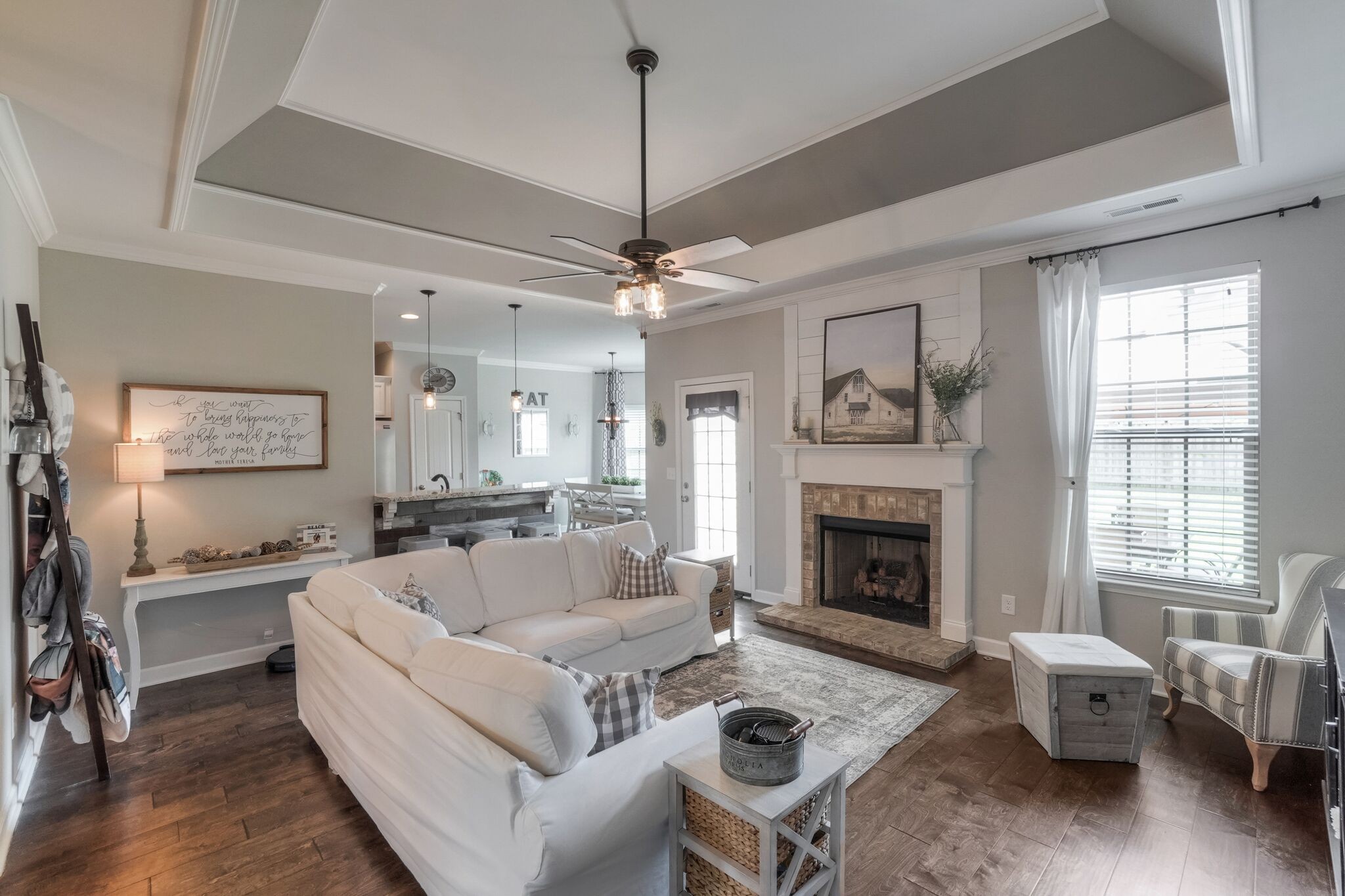 1057 Golf View Way Spring Hill, TN 37174 - Photo 6 of 29 a living room with furniture fireplace and window
