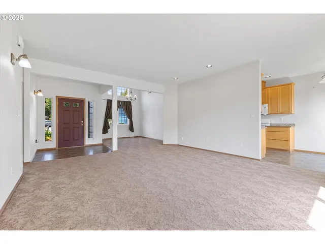 a view of empty room