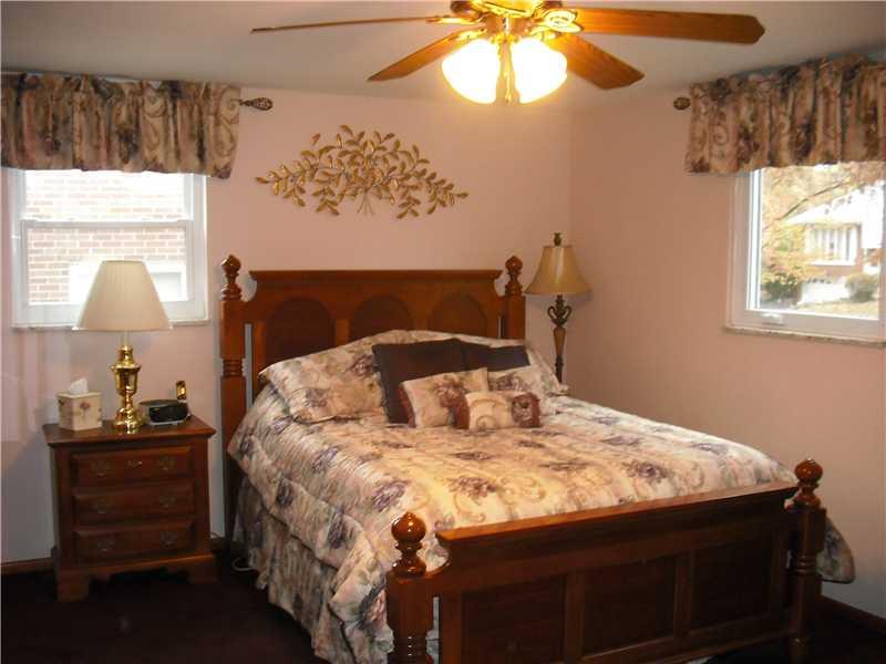 2483 Rose Garden Road Pittsburgh, PA 15220 - Photo 12 of 25 Master Bedroom. Large master bedroom with ample closet space and newer master bathroom.
