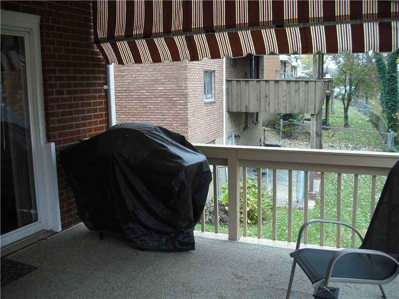 2483 Rose Garden Road Pittsburgh, PA 15220 - Photo 22 of 25 Patio/Deck. Alternate view of deck.
