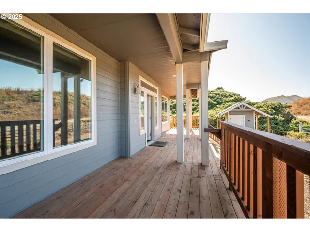 a view of a house with wooden floor