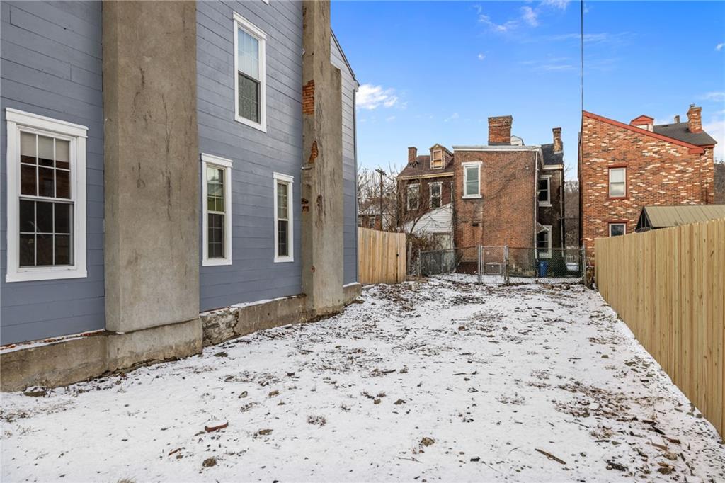 1319 Adams Street Pittsburgh, PA 15233 - Photo 27 of 27 a view of a backyard of a house