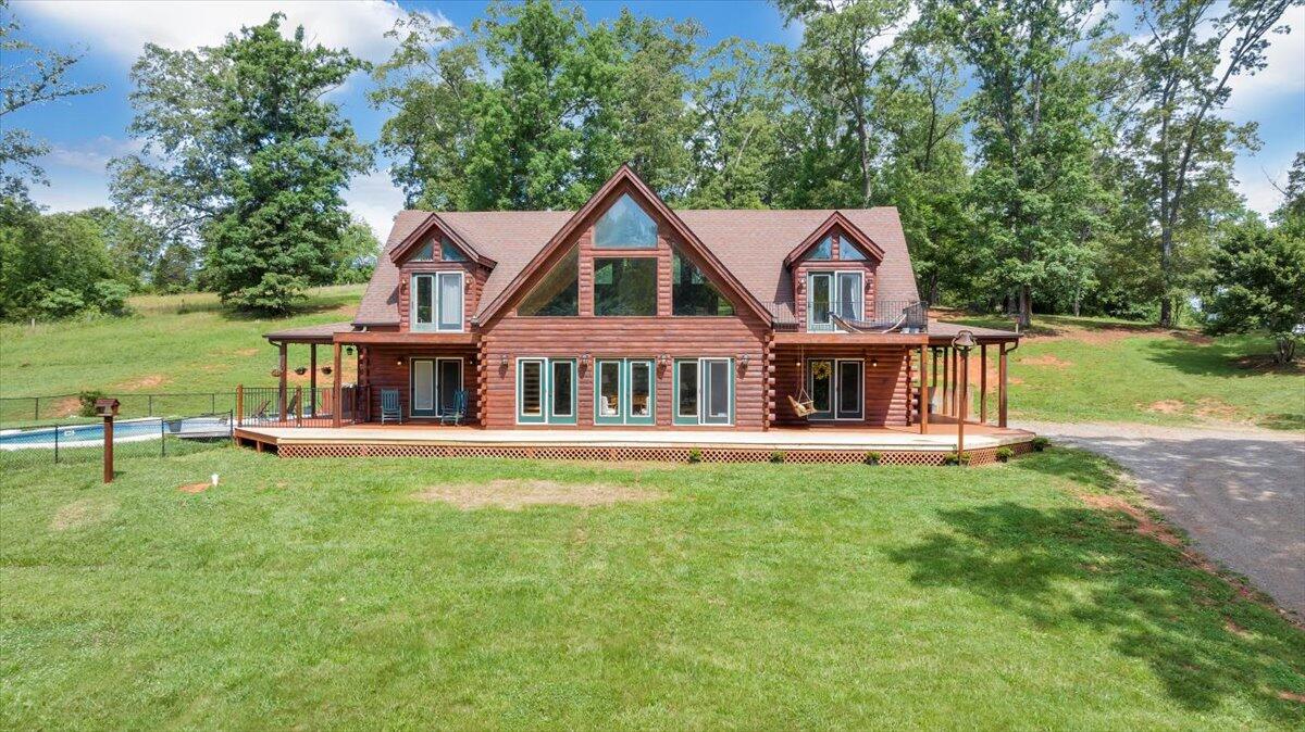 1769 Scenic View Road Moneta, VA 24121 - Photo 85 of 104 a front view of a house with garden