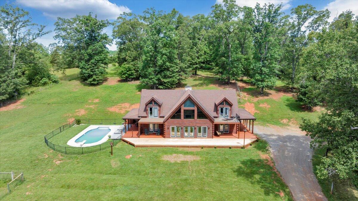 1769 Scenic View Road Moneta, VA 24121 - Photo 90 of 104 a view of a table and chairs in the garden