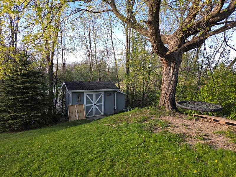 424 Van Buren Road Howards Grove, WI 53083 - Photo 25 of 28 Backyard Shed