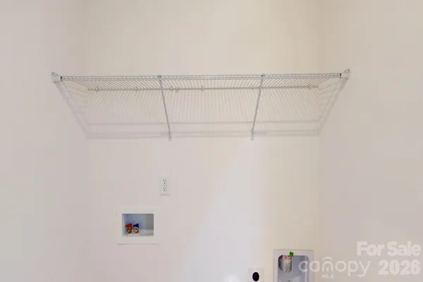 a view of a closet