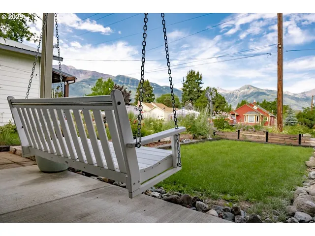a view of outdoor space and yard