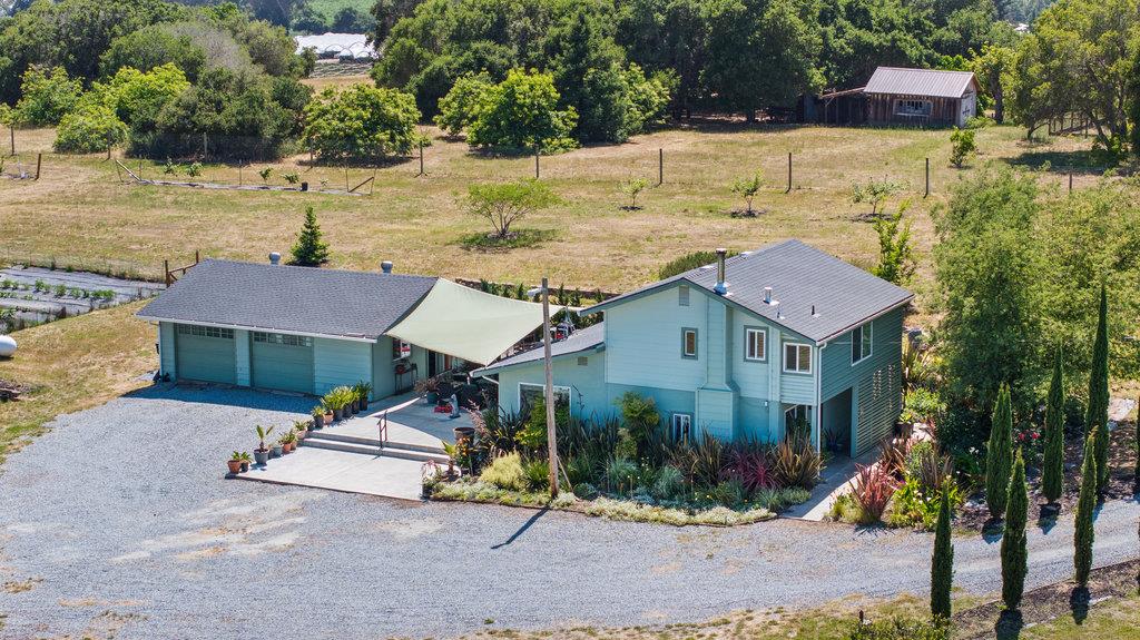 261 Wheelock Road Watsonville, CA 95076 - Photo 5 of 44 an aerial view of a house with a yard
