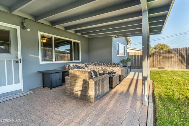 a view of a house with a outdoor space