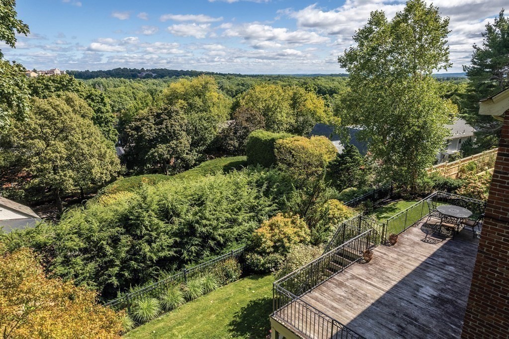35 Shaw Road Brookline, MA 02467 - Photo 39 of 40 a view of a garden with wooden floor