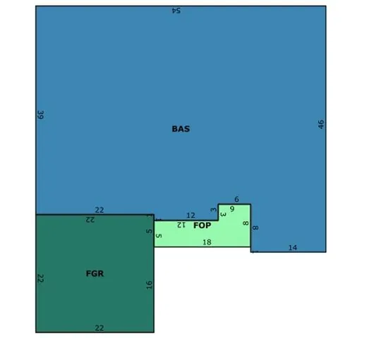a picture of a floor plan