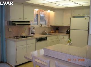 View of Kitchen from Dining Room