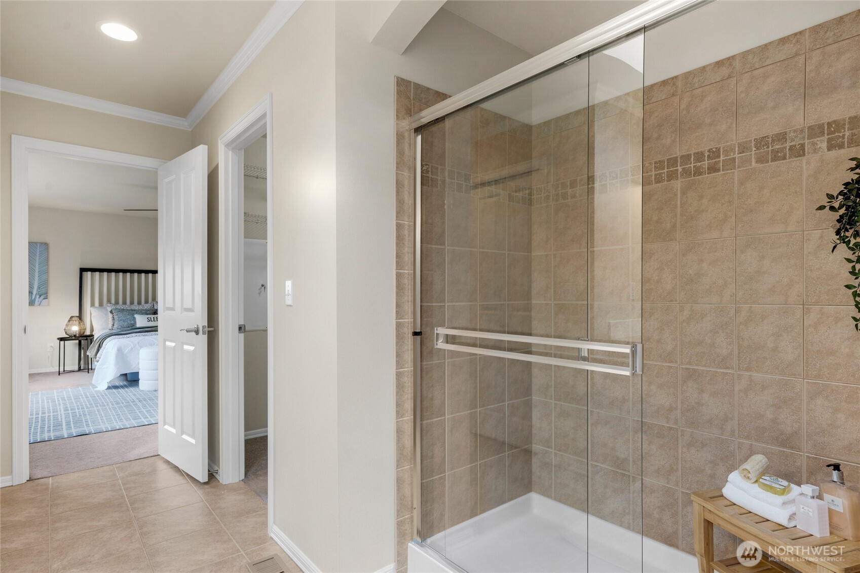 4326 221st Street Southeast Bothell, WA 98021 - Photo 27 of 34 a bathroom with a shower and a sink