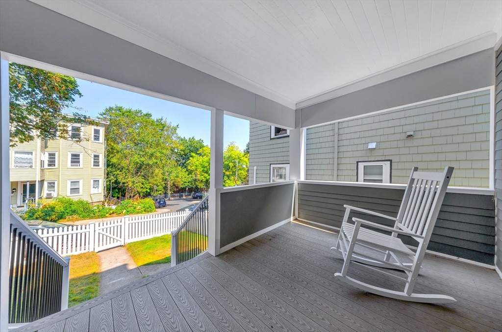 42 St Rose Street Boston, MA 02130 - Photo 30 of 41 a balcony with furniture and garden