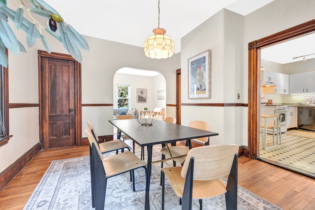 42 St Rose Street Boston, MA 02130 - Photo 9 of 41 a view of a dining room with furniture and window