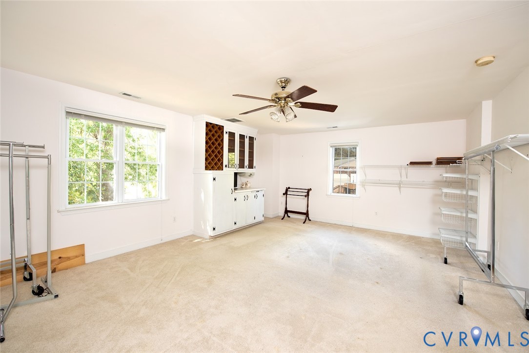 2308 Pleasant Run Drive Henrico, VA 23238 - Photo 23 of 33 Carpet, Ceiling Fan, Storage Closet