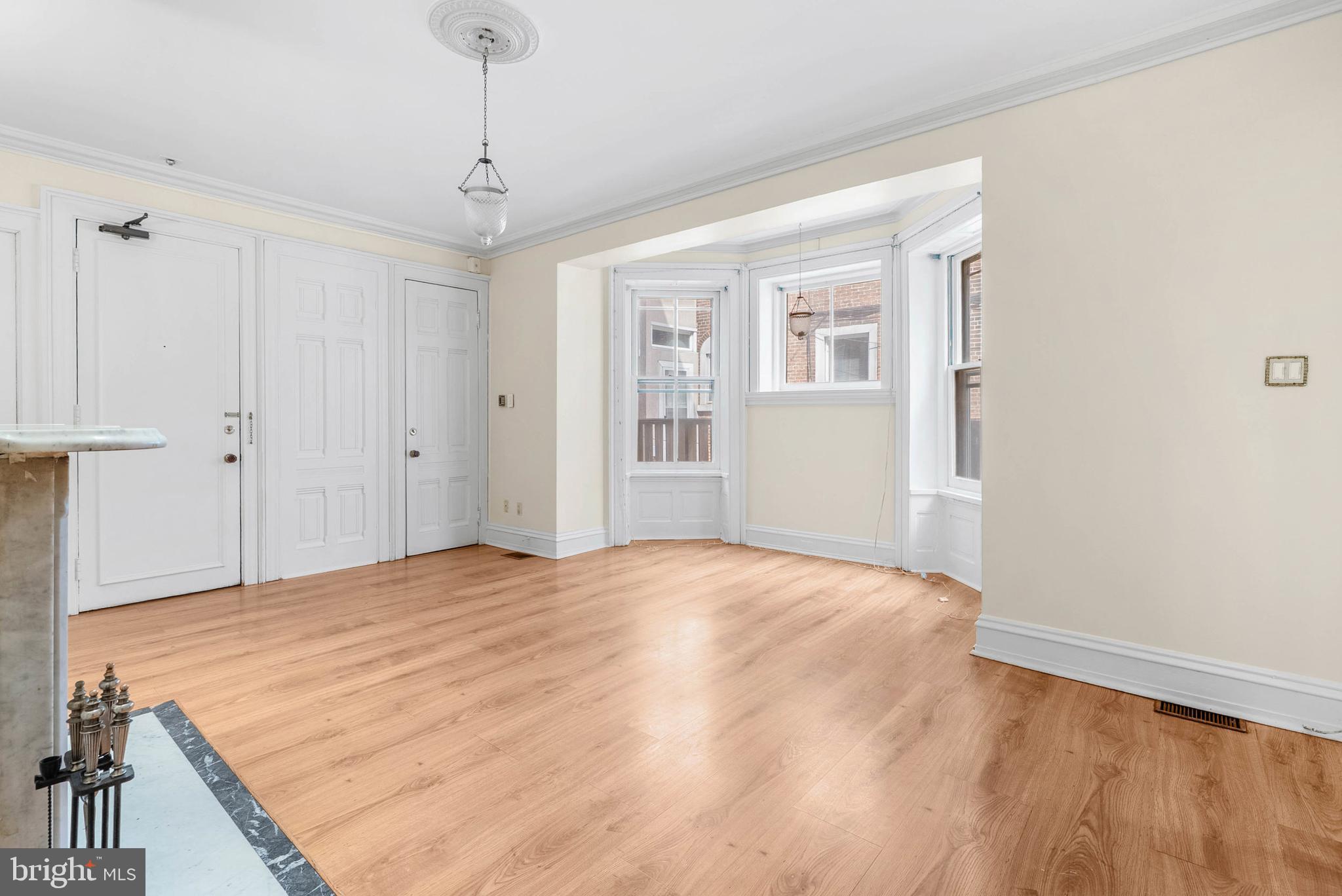 2024 Spring Garden Street, Unit 4 Philadelphia, PA 19130 - Photo 11 of 28 a view of an empty room with a window