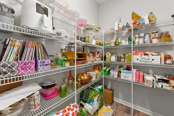 a view of hallway with washer and dryer