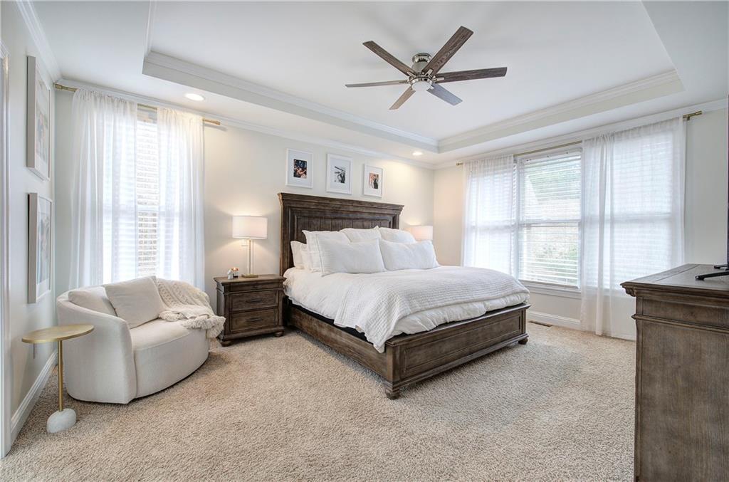 16 Thunderhawk Lane Rydal, GA 30171 - Photo 15 of 37 a bed sitting in a spacious bedroom next to a window