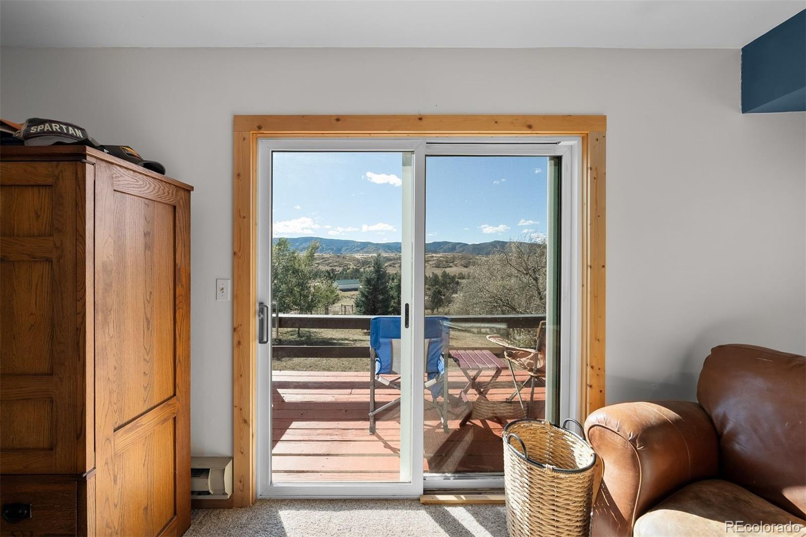 4466 West Parkridge Road Sedalia, CO 80135 - Photo 11 of 23 a living room filled with furniture and a window