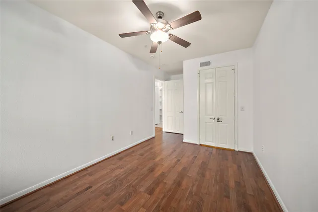 wooden floor in an empty room