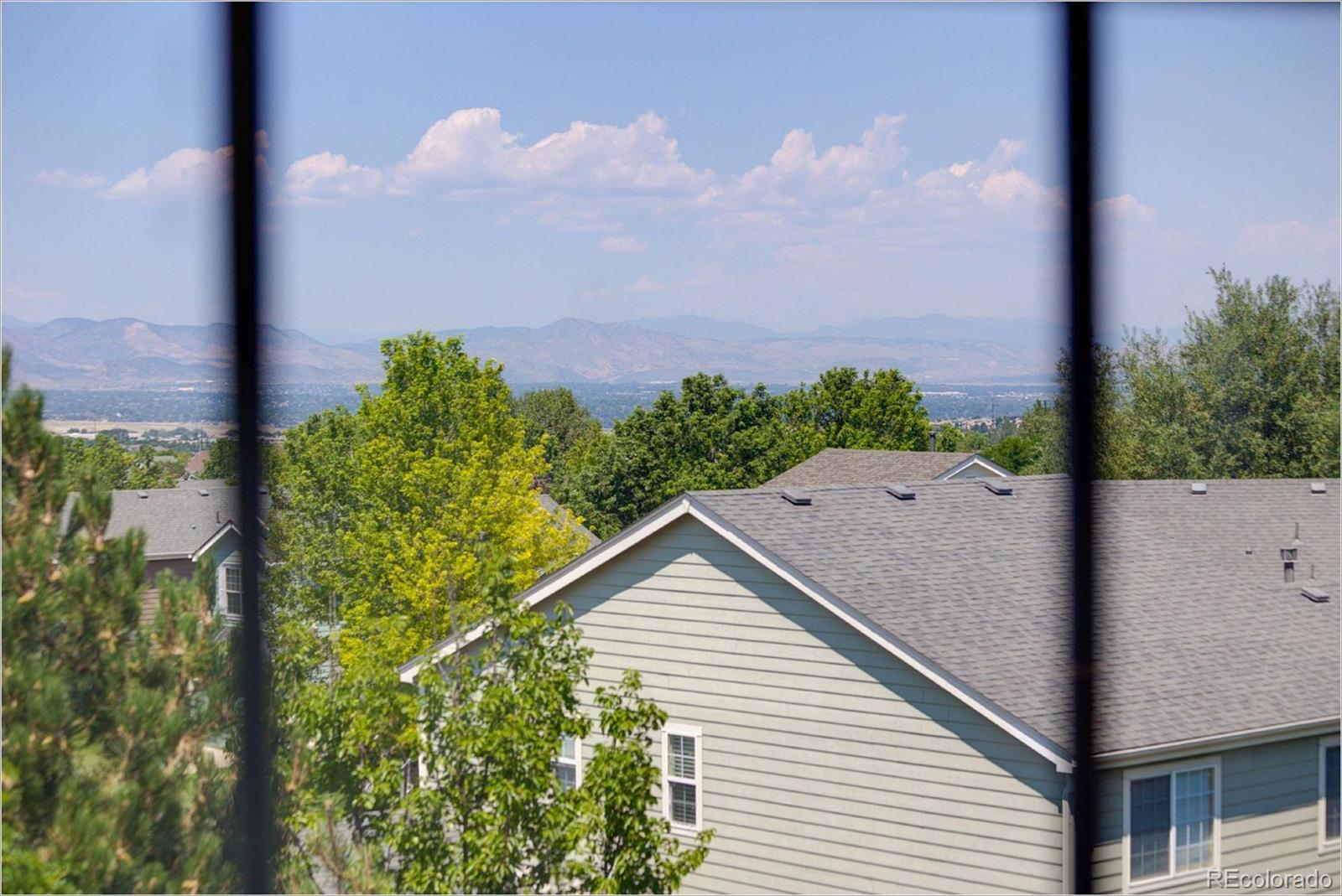 1021 Riddlewood Road Highlands Ranch, CO 80129 - Photo 13 of 29 a backyard of a house with lots of green space